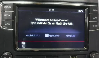 Android Auto Carplay RCD360 PROII 6RD035187B VW Polo V 6R Bj.11 - Bild 2