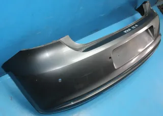 Stoßstange Stoßfänger hinten 6R6807421BK Grau, LD7R VW Polo V 6R Bj.11 - Bild 1