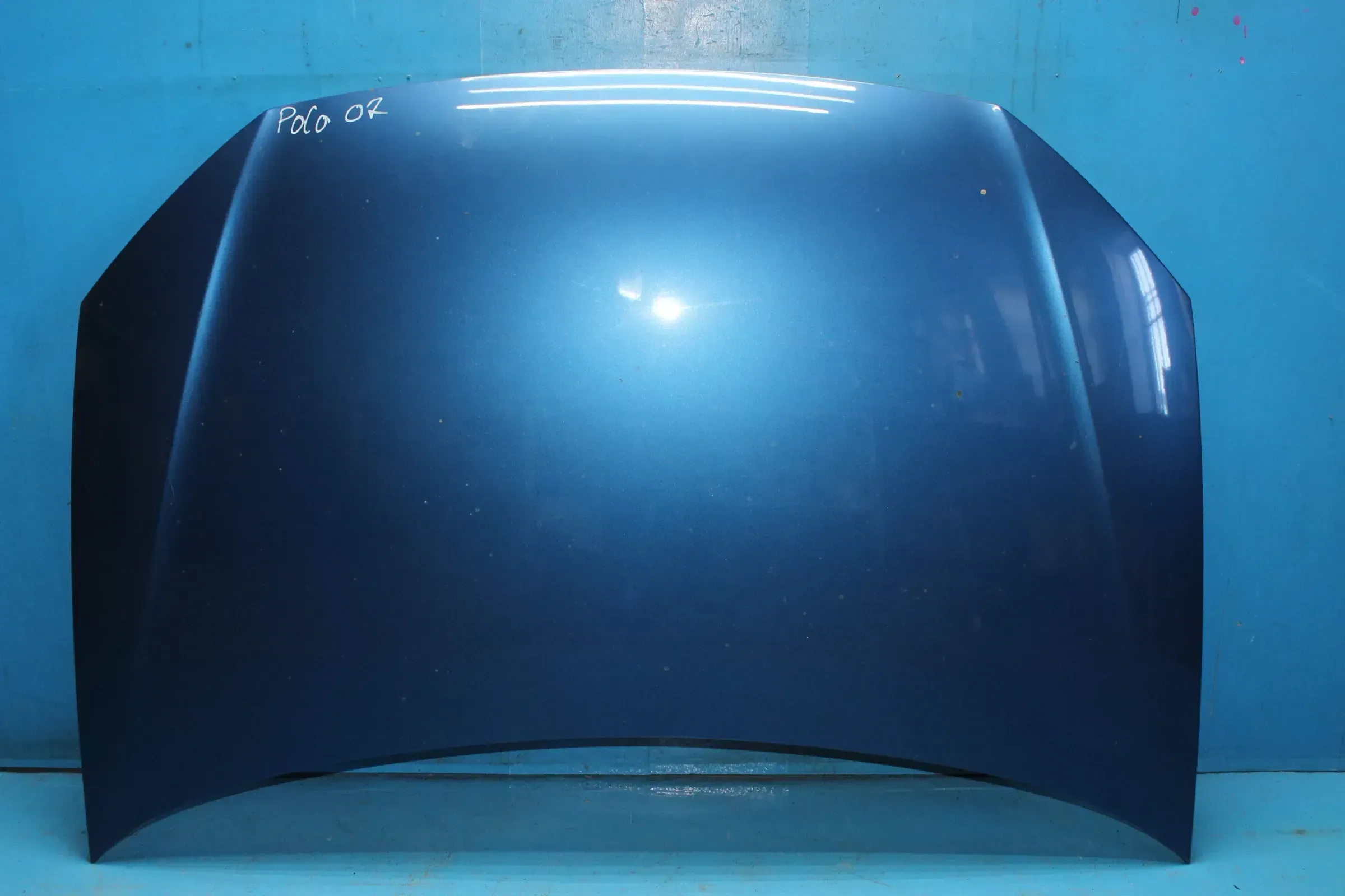 Motorhaube Haube vorne LA5K Olympiablau Perl VW Cross Polo IV 9N3 Bj.07 - Bild 1