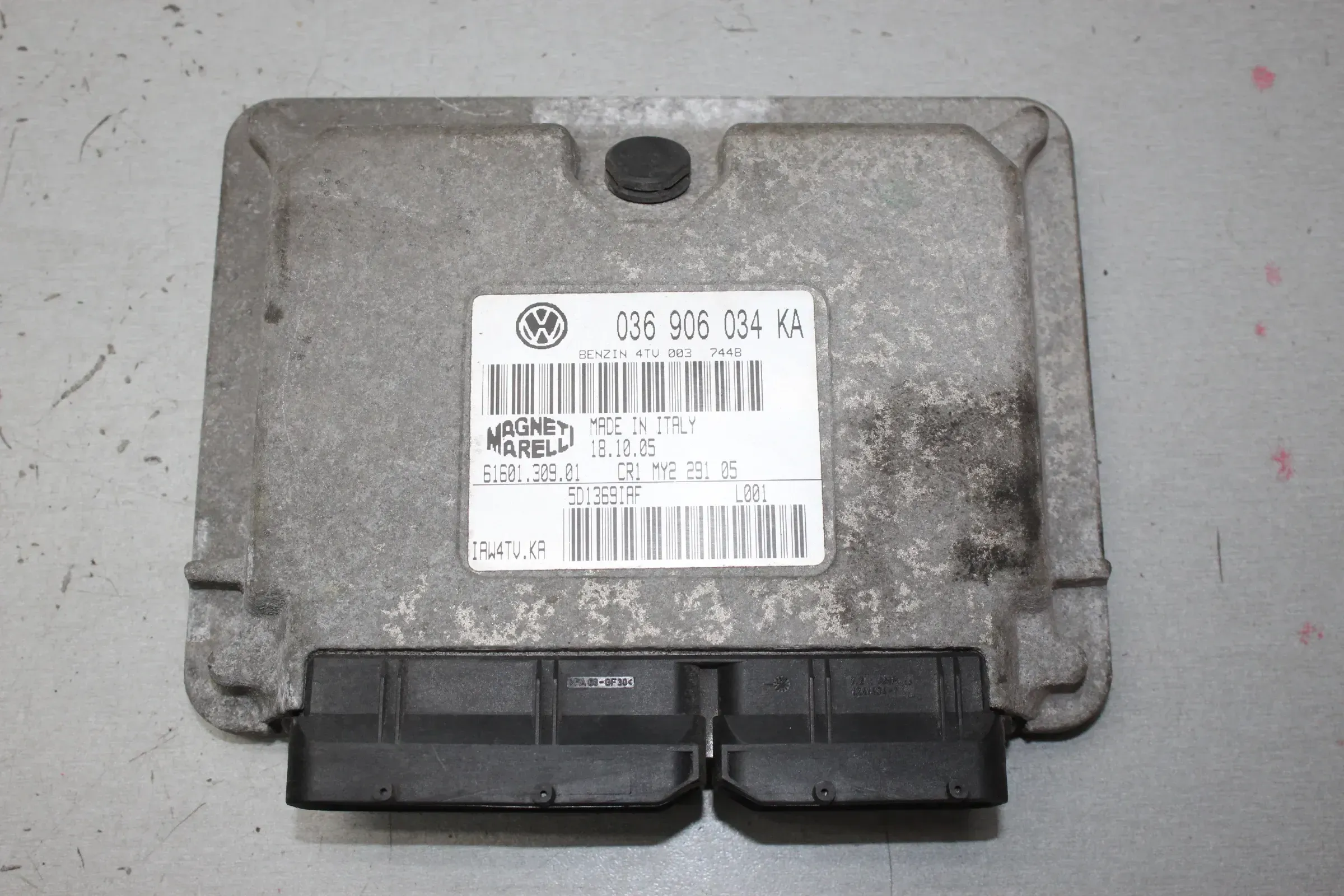 Motorsteuergerät 036906034KA VW Polo IV 9N3 1.4 BKY Bj.05 - Bild 1