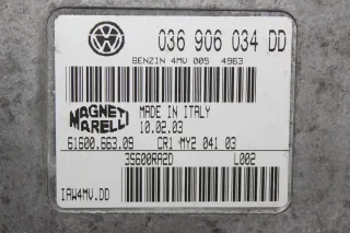 Motorsteuergerät Motorsteuergerät 036906034DD VW Polo 9N 1.4 55 KW BBY Bj.03 - Bild 3
