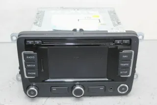 Autoradio NAVI Autoradio CD SD AUX Navigation 3C0035270 VW Passat 3C B6 Bj.06 - Bild 1