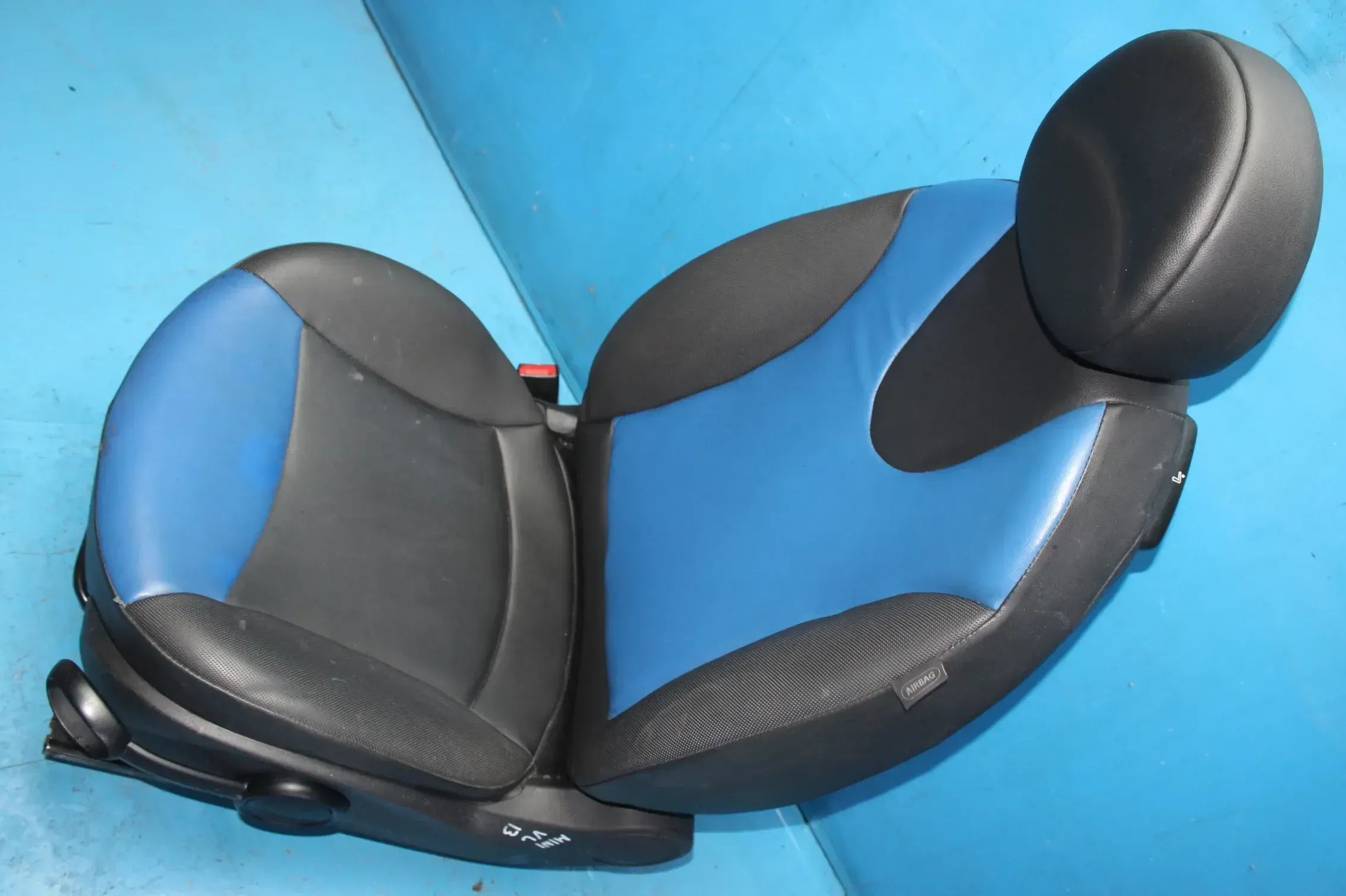 Fahrersitz Sitz vorne links Leder MINI Cooper Coupe R58 Bj.13 - Bild 1