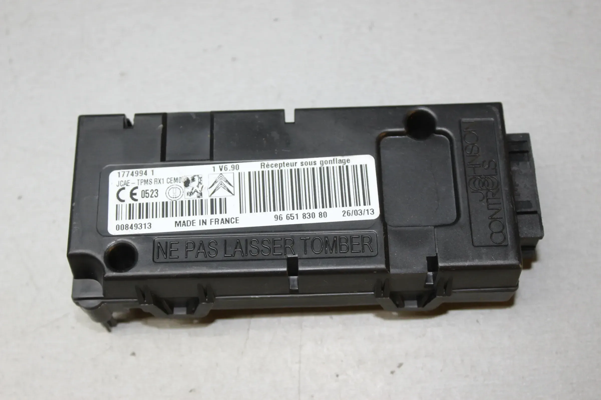 Steuergerät Reifendruck Kontrolle 9665183080 Citroen C4 II NC Bj.13 - Bild 1