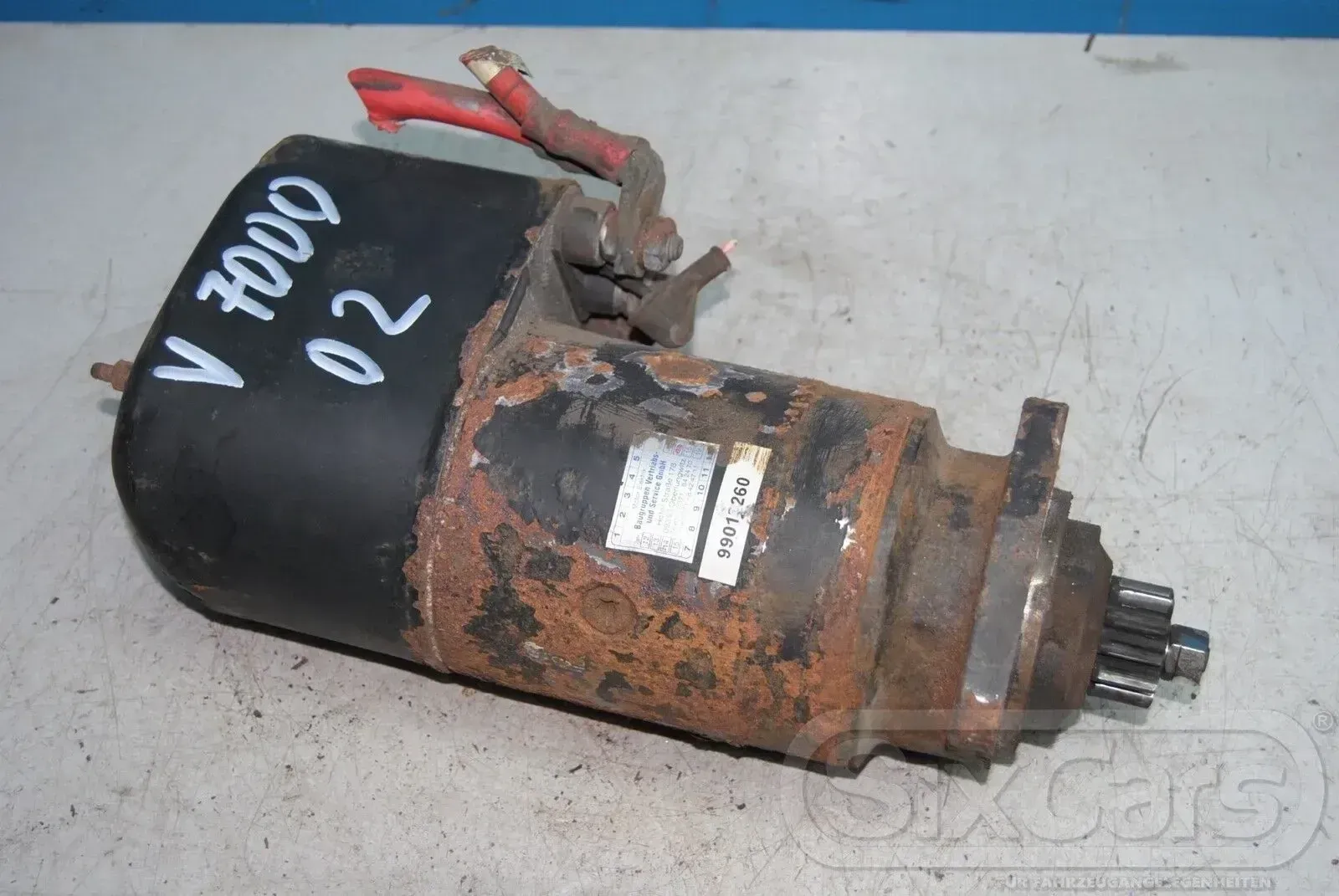 Anlasser Starter 24V 000141609 000141707 Volvo 7000 Bus B10LCHG - Bild 1