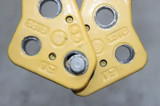 2x Scharnier für Flügeltür Hecktür links oben unten Citroen Berlingo II B9 Bj.13 - Bild 4