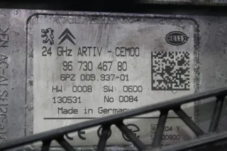Steuergerät PDC Einparkhilfe mit Halterung 9673046780 Peugeot 5008 I 0E_ Bj.13 - Bild 4