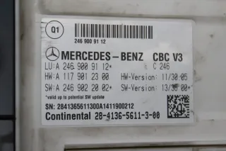Mercedes Benz W246 W117 Steuergerät CBC V3 Modul A2469009112 A1179012300 - Bild 2