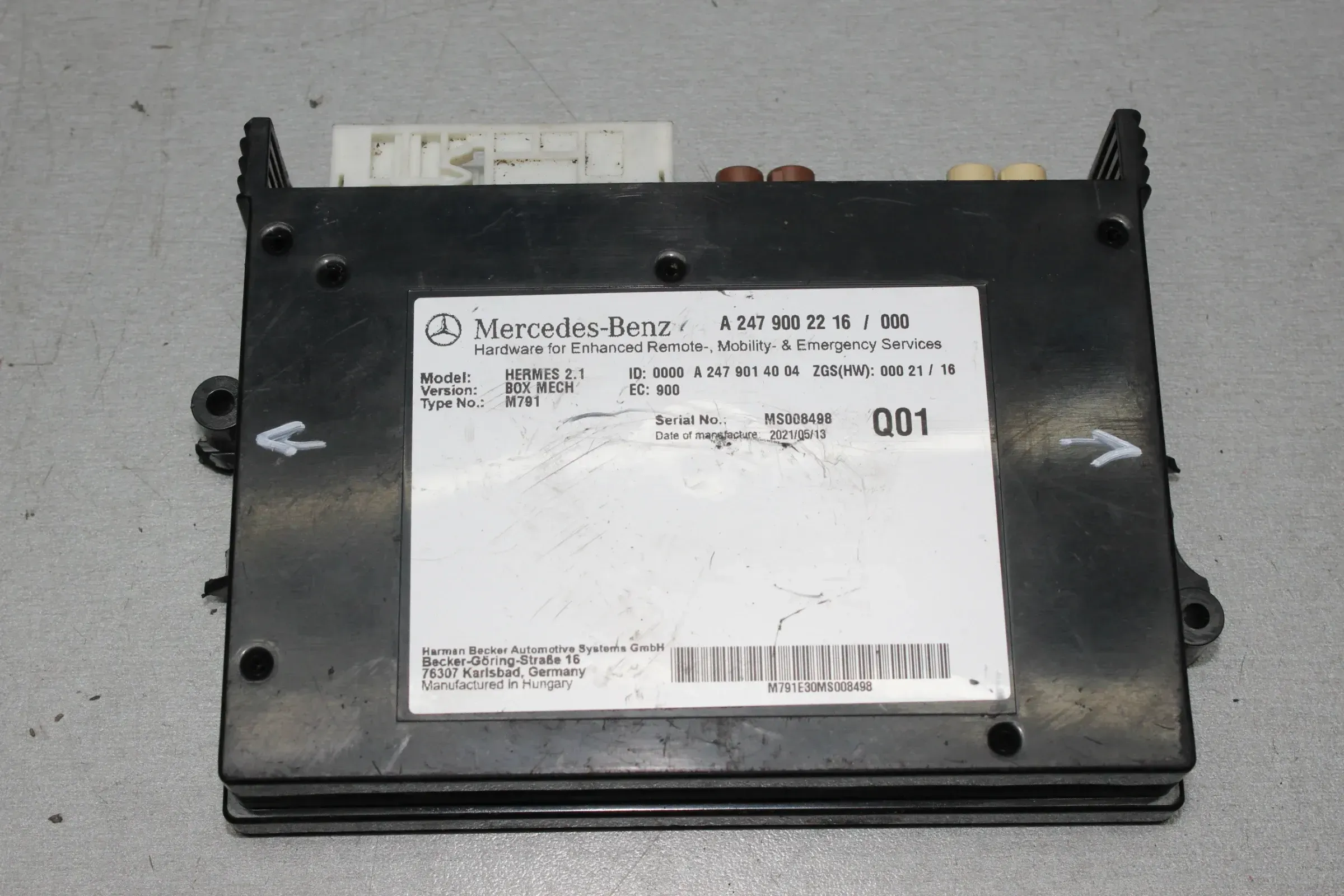 Mercedes Benz W177 W247 Steuergerät Bluetooth Modul A2479002216 A2479014004 (9) - Bild 1
