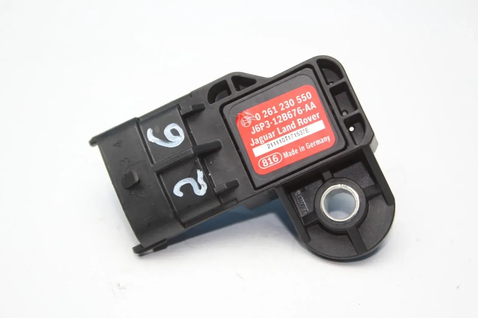 NEU Original MAP Sensor Ladedruck 0261230550 J6P3-12B676-AA Jaguar Land Rover - Bild 1