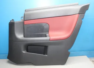 Seitenverkleidung Verkleidung hinten rechts Leder Rot Volvo C30 Facelift Bj.11 - Bild 1
