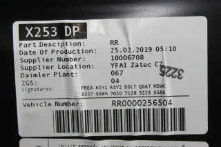 Türverkleidung Türpappe hinten rechts Mercedes GLC X253 Bj.19 - Bild 10
