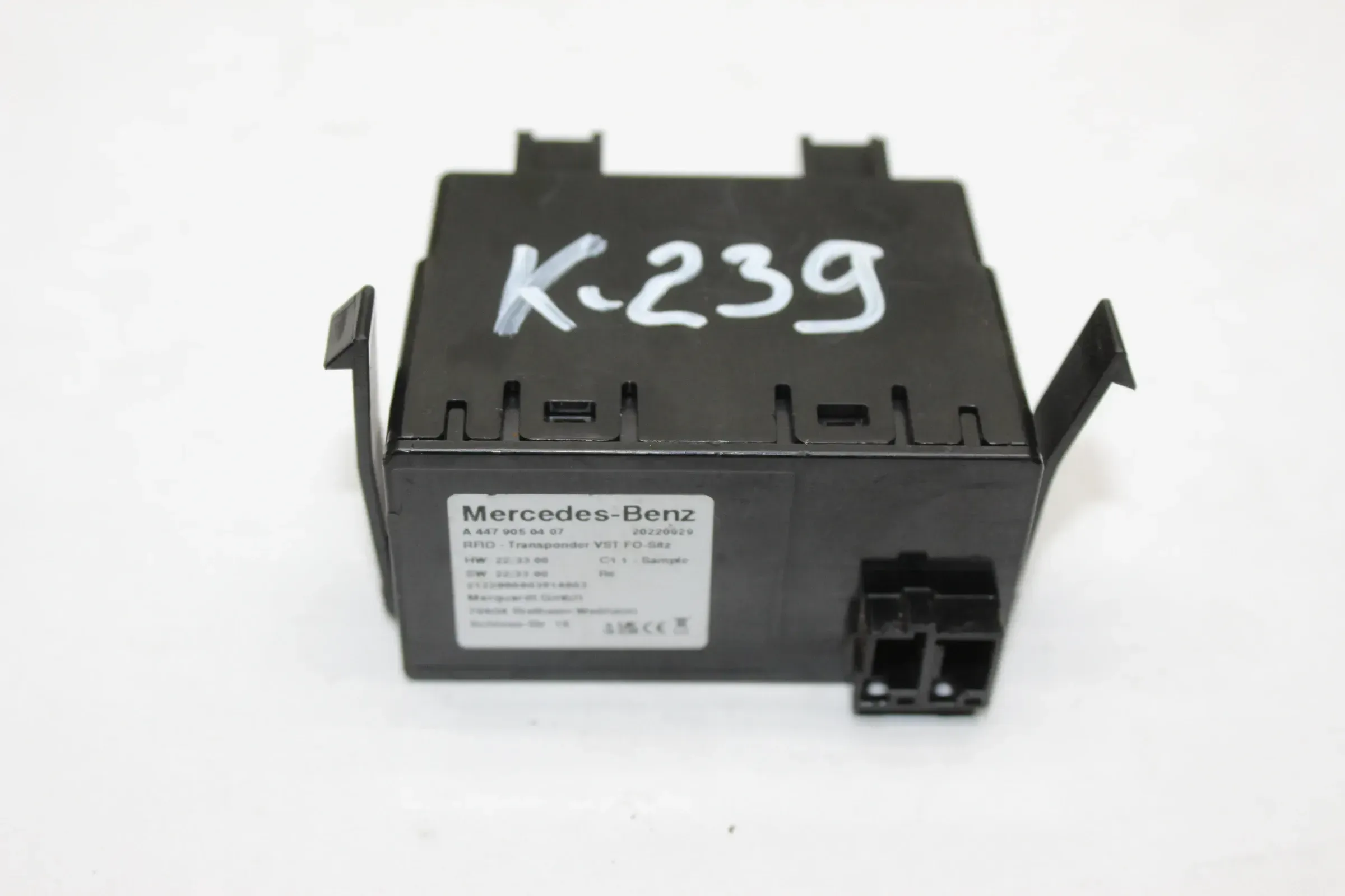 Mercedes Benz W447 RF1D Transponder VST FO Sitz Steuergerät A4479050407 - Bild 1