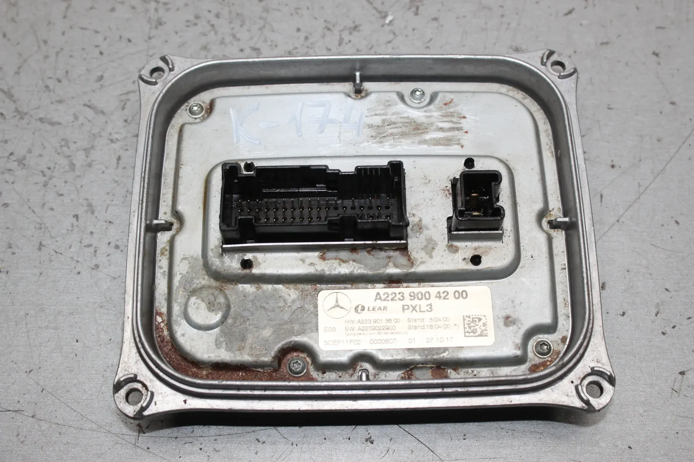 Mercedes W223 Steuergerät LED Scheinwerfer Leistungsmodul Lear PXL3 A2239004200 - Bild 1