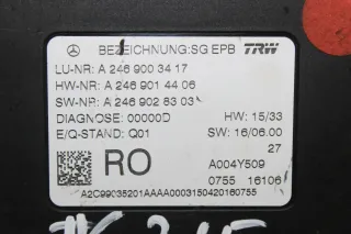 Mercedes Benz W246 Steuergerät Feststellbremse Parkbremse A2469003417 - Bild 2