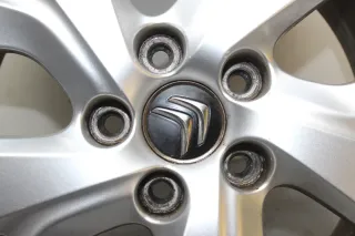 1x Alufelge 6,5Jx16 ET47 LK 5x108 Felge 9677089777 Citroen C4 Picasso II Bj17 (1 - Bild 3