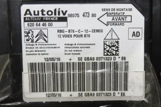 Airbagsteuergerät Steuergerät 9807547380 Citroen C4 Picasso II Bj.17 - Bild 3