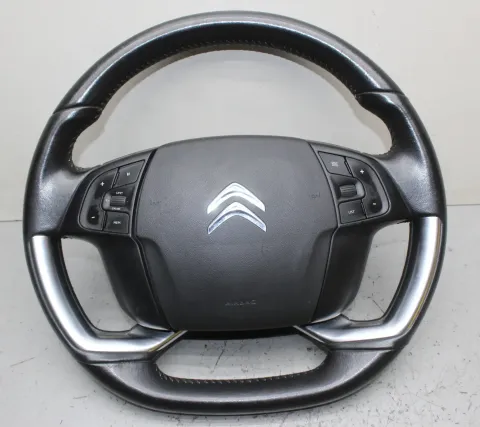 Background image for Multifunktion Lenkrad Modul 98096592ZD 96764017ZD Citroen C4 Picasso II Bj.17