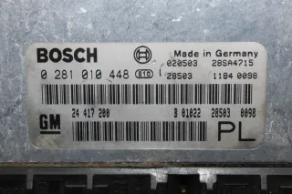 Motorsteuergerät Steuergerät 24417200, 0281010448 Opel Frontera B 2.2 DTi Bj.02 - Bild 2