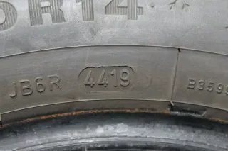 2x Winterreifen Reifen Dunlop Winter Response-2 175/70 R14 88T ca.6,6mm DOT 4419 - Bild 8