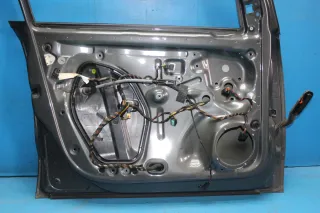 Fahrertür Tür vorne links Grau, LD7R VW Polo V 6R Bj.11 - Bild 4