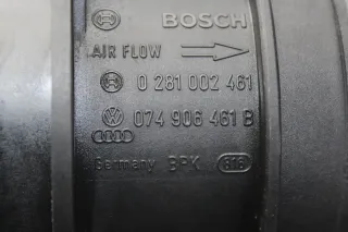 Luftmassenmesser 0281002461, 074906461B VW Touran 1T1 1T2 2.0 TDI Bj.08 - Bild 5