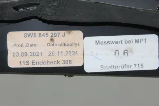 Seitenscheibe kleine Scheibe hinten links 8W8845297J NVB Audi A5 F5 Sportback - Bild 10