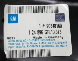 Original GM Tür hinten rechts 90348160 Opel Senator B Kombi - Bild 2