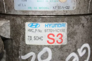 Klimakompressor Kompressor Klimaanlage 97701-1C150 Hyundai Getz 1.3 Bj.02 - Bild 5