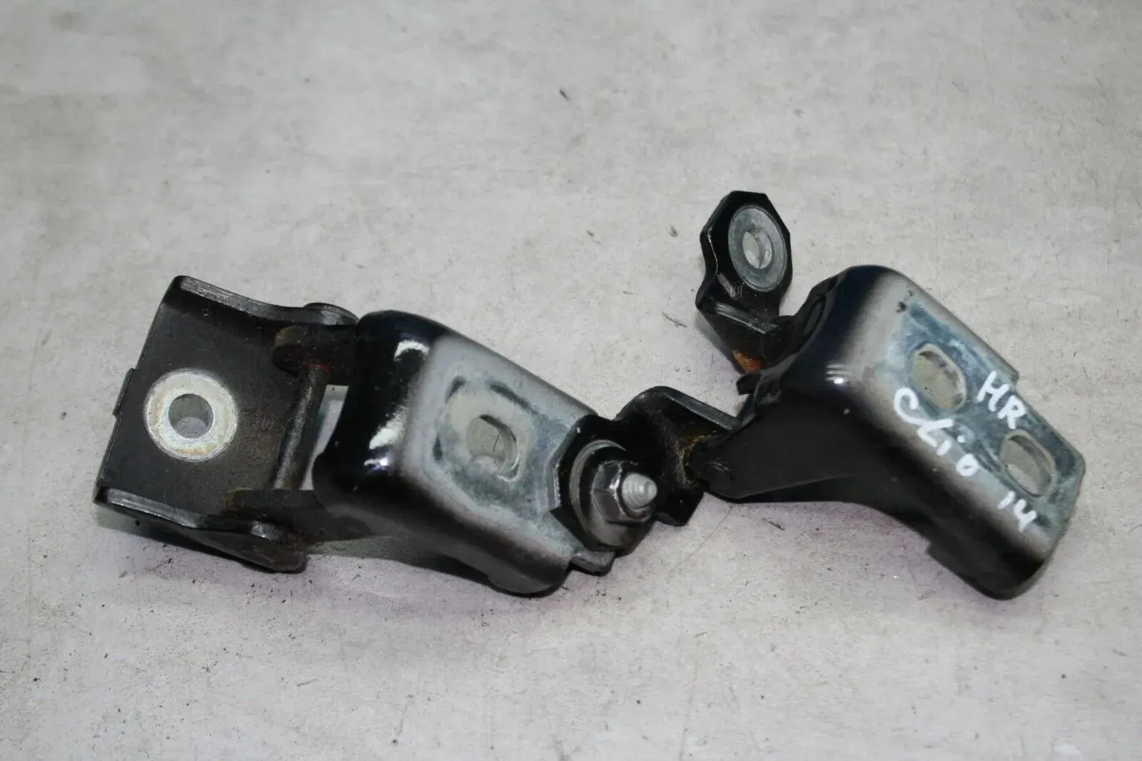 2x Türscharnier Scharnier hinten rechts Schwarz TEGNE Renault Clio IV BH Bj.14 - Bild 1