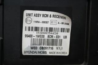 Steuergerät Unit Assy BCM Receiver 95400-1WED0 1W954-11700 KIA RIO III UB Bj.16 - Bild 4