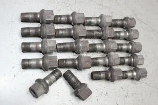 20x Radbolzen Kugelbund Radschrauben SW 17 mm Skoda Fabia I II - Bild 1