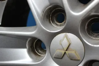 1x Alufelge 6,5Jx16 ET46 LK 5x114,3 4250B388 Mitsubishi Lancer VIII CY0 Bj.11(2) - Bild 4