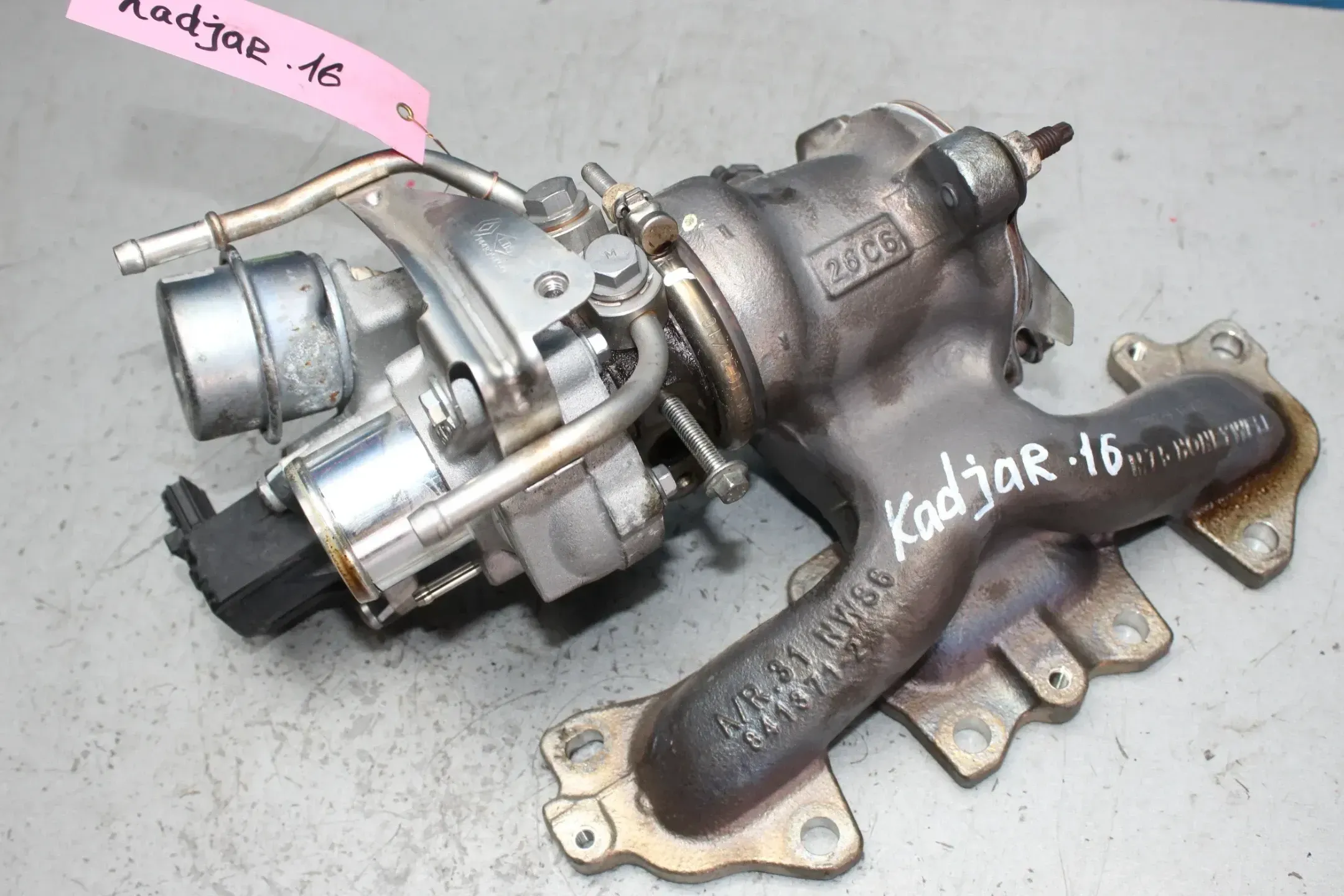 Turbolader 144100054R, 821042-0010, NGT1038LMSZ Renault Kadjar 1.2 TCe Bj.16 - Bild 1