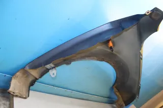 Kotflügel vorne links Blau Farbcode E2 Ford Mondeo 3 III B4Y Bj.03 - Bild 9
