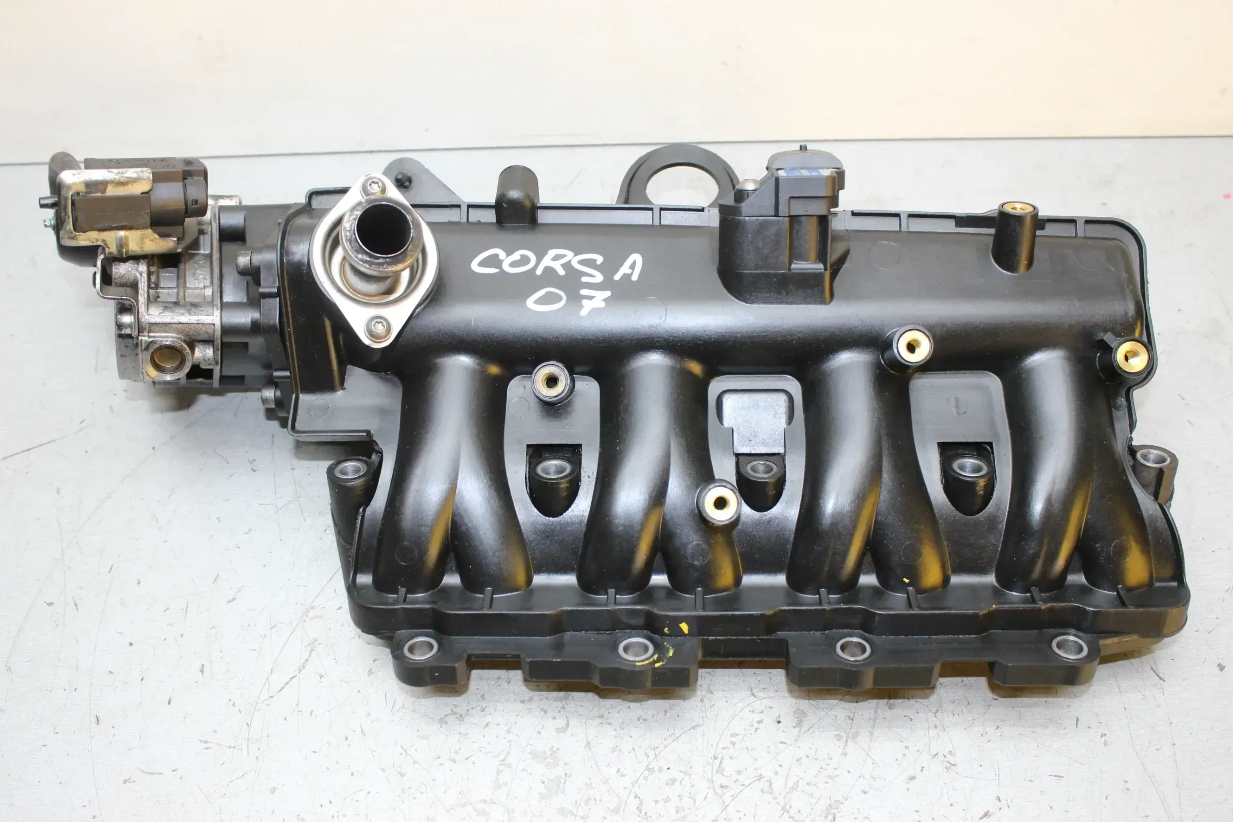 Ansaugkrümmer Drosselklappe 55195014 55207035 Opel Corsa D 1.3 CDTi Bj.07 - Bild 1