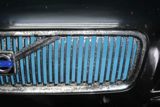 Stoßstange Stoßfänger Grill Gitter vorne Schwarz 019, 30657005 Volvo V50 Bj.06 - Bild 8