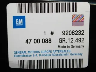 Original Opel GM Abschnittsteil B-Säule außen links Agila A - 9208232, 4700088 - Bild 2