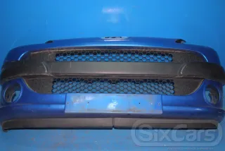 Peugeot 1007 KM Stoßstange Frontschürze Kühlergrill Logo vorne Blau KMFD - Bild 3