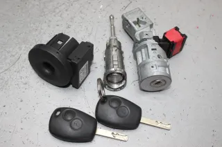 Zündschloss Lesespule 2x Schlüssel 8200214173D 8200214168 Renault Clio III Bj.05 - Bild 1