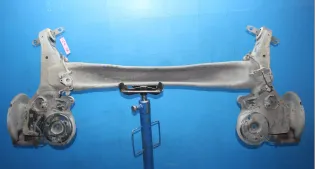 Hinterachse Achsträger Achse el Bremssattel mit Stellmotor Citroen C4 Picasso II - Bild 1