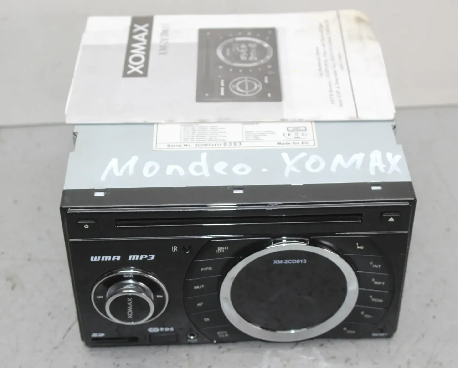 Xomax XM-2CD613 2-DIN Autoradio Radio WMA MP3 USB SD AUX in Autoradio Radio - Bild 1