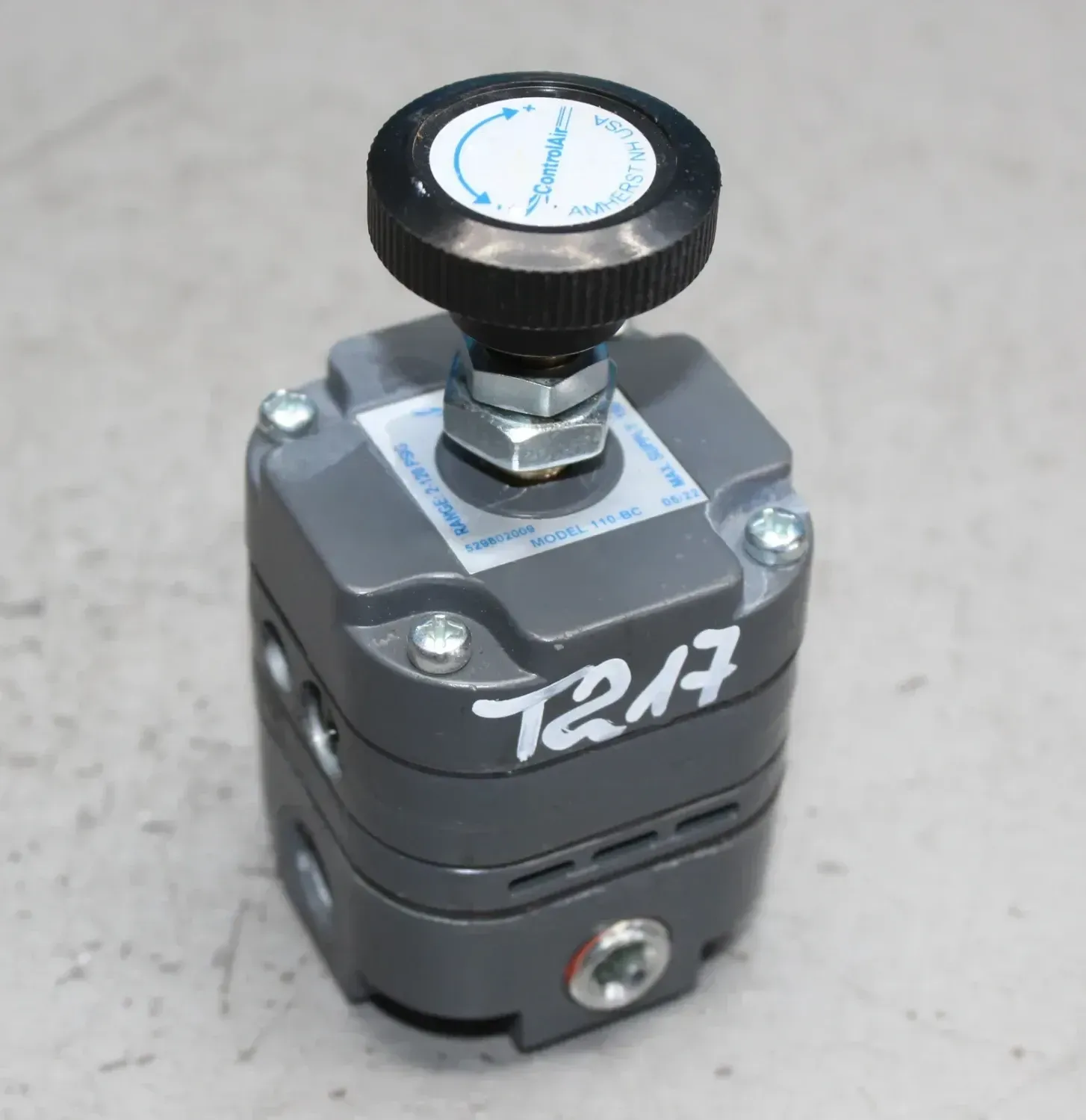 ControlAir 150 psi Model 110-BC Druckregler Auslassdruck Ventil 150 psi - Bild 1