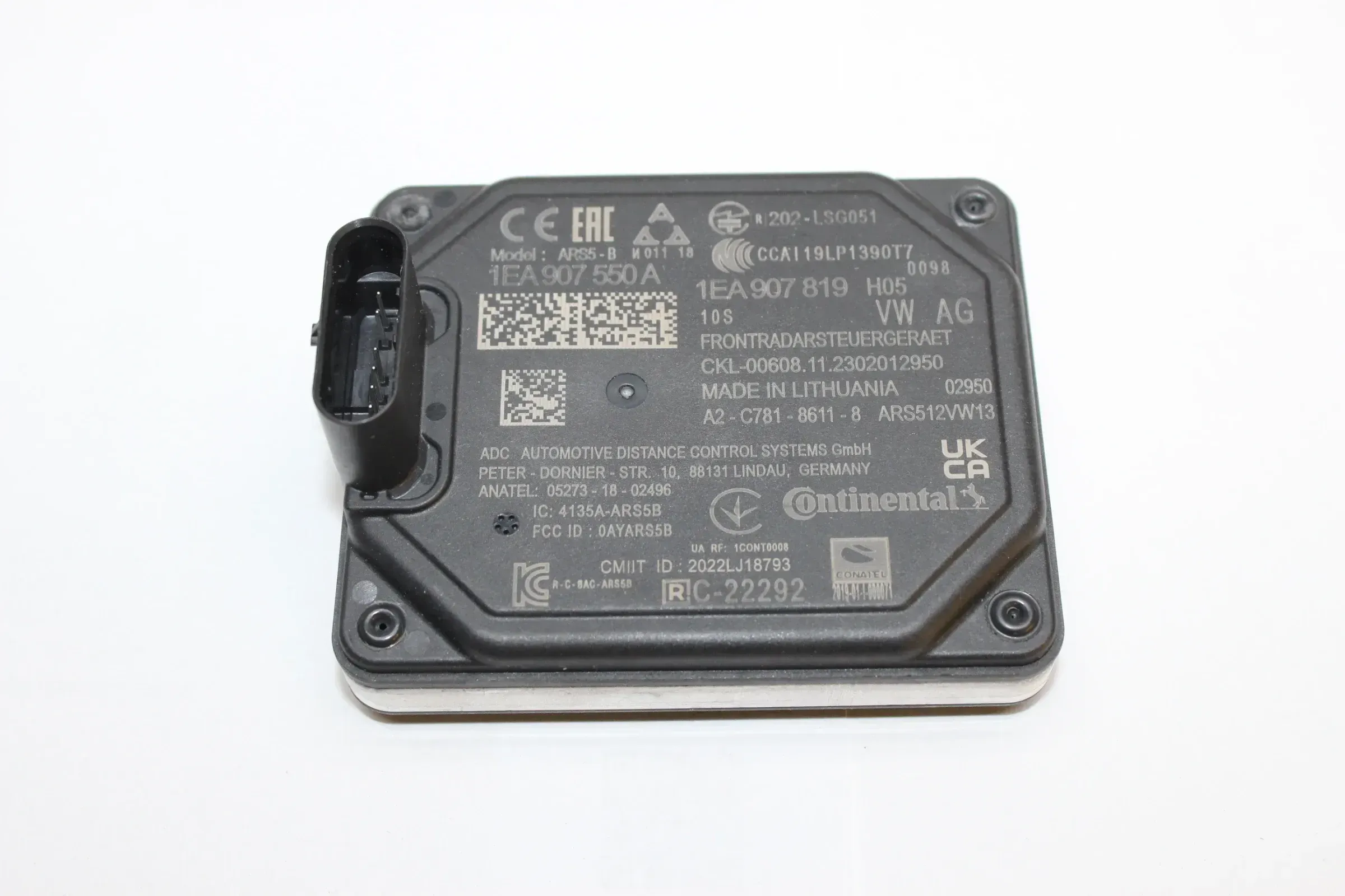 NEU Original WAG VW ID.4 Abstandsradarsensor Radarsensor 1EA907550A 1EA907550C - Bild 1