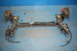 Citroen C3 II Bj.2011 Hinterachse Achsträger Achse hinten Bremssattel - Bild 2