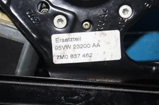 Fensterhebermotor Gestänge vorne rechts 7M0837462 95VW23200AA VW Sharan 7M Bj.96 - Bild 4