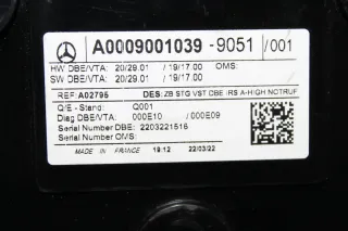Mercedes Benz W177 Innenleuchte Beleuchtung Leseleuchte vorne A0009001039 - Bild 5