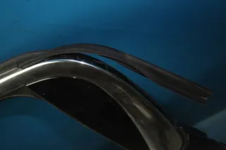 Tür hinten links mit Türscheibe Peugeot 508 I 8D Bj.16 Farbe Schwarz / EEHD - Bild 2