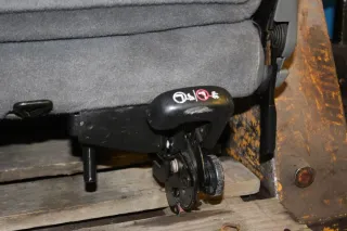Leder Sitz 3-Reihe hinten Rücksitz Rücksitzbank Chrysler Voyager IV RG GY Bj.08 - Bild 10
