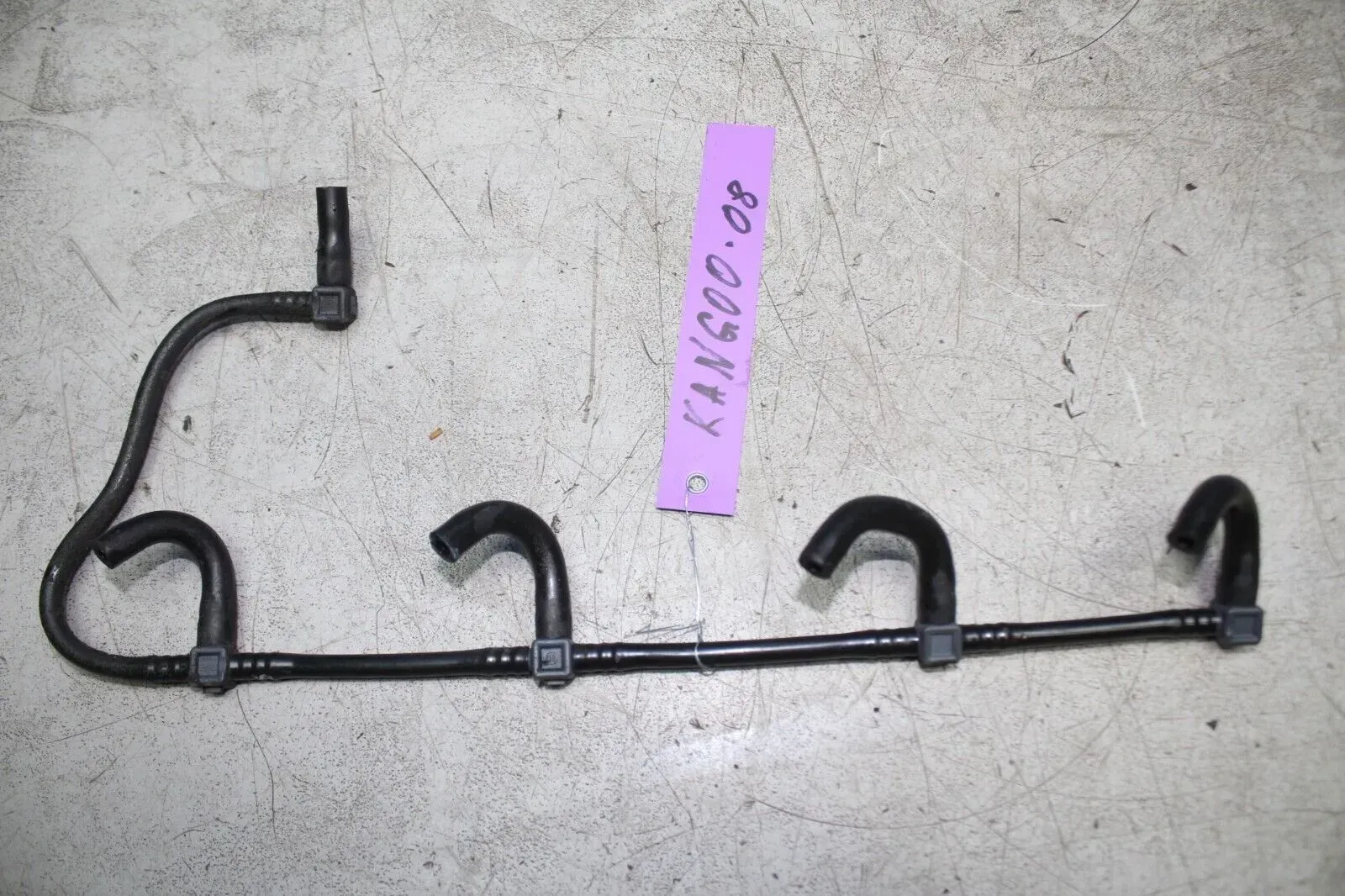 Kraftstoffleitung Rücklauf Leitung Rohr 8200520596 Renault Kangoo II 2 KW0 Bj08 - Bild 1
